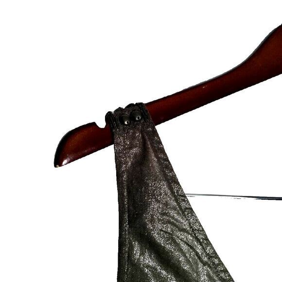 Adrianna Papell Beaded Front/ Back Straps Women 4 Olive Boho Beach Mini Dress - Picture 4 of 6